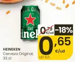 Eroski Heineken Cerveza Original oferta