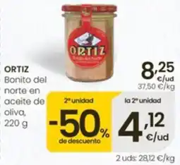 Eroski ortiz bonito del norte en aceite de oliva oferta