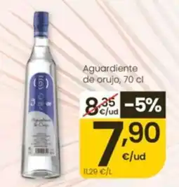 Eroski Aguardiente de orujo oferta