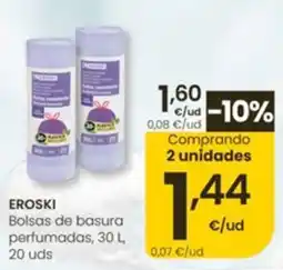 Eroski eroski bolsas de basura perfumadas oferta