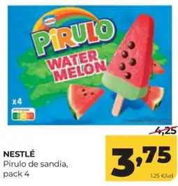 Alimerka Nestlé pirulo de sandía oferta