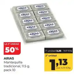 Alimerka Arias mantequilla tradicional oferta