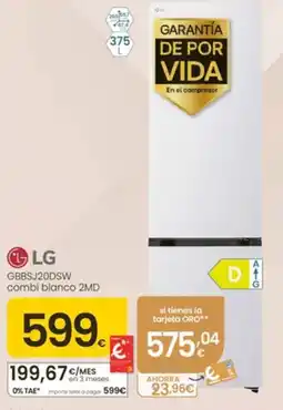 Eroski LG combi blanco 2MD oferta