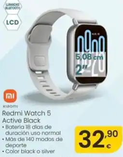 Eroski Xiaomi Redmi Watch 5 Active Black oferta