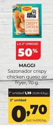 Alimerka Maggi sazonador crispy chicken queso air fryer oferta