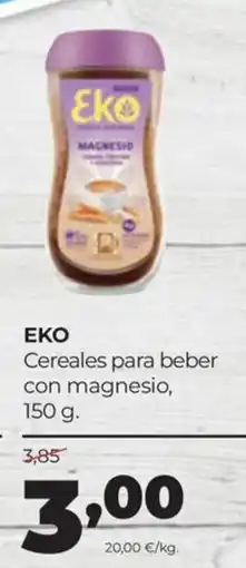 Alimerka Eko cereales para beber con magnesio oferta
