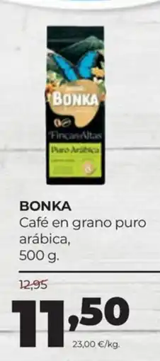 Alimerka Bonka café en grano puro arábica oferta