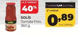 Alimerka Solís Tomate frito oferta
