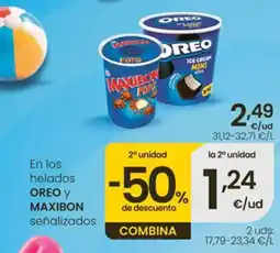 Eroski Oreo y Maxibon oferta