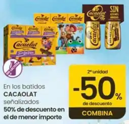 Eroski Cacaolat En los batidos oferta