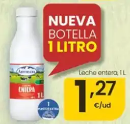 Eroski Asturiana leche entera oferta