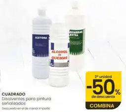 Eroski Cuadrado disolventes para pintura señalizados oferta
