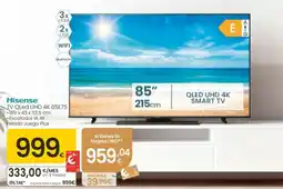 Eroski Hisense TV QLed UHD 4K 85E7S oferta