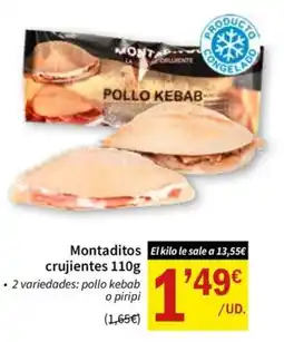 SPAR Montaditos crujientes oferta