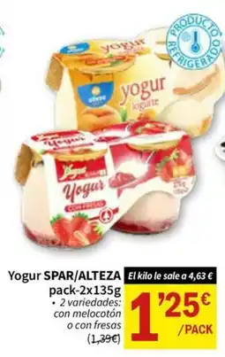 SPAR Yogur SPAR/ALTEZA oferta
