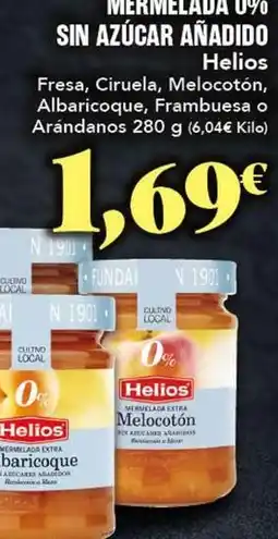 Gadis Helios - mermelada uyo sin azucar anadido oferta