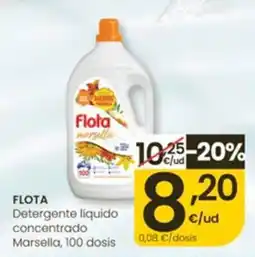 Eroski Flota detergente liquido concentrado marsella oferta
