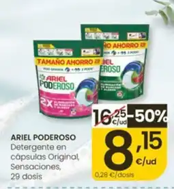 Eroski Ariel poderoso oferta