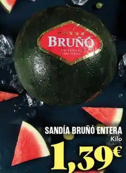 Gadis Sandía bruño entera oferta