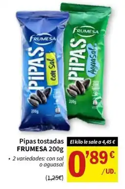 SPAR Frumesa pipas oferta