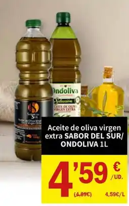 SPAR Sabor del sur aceite de oliva virgen extra oferta