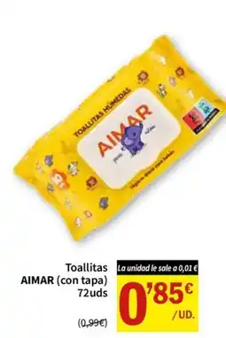 SPAR Toallitas aimar oferta