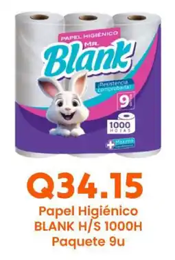 Suma Supermercados Mr. Blank Papel Higiénico oferta