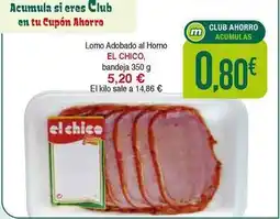 Masymas El chico - lomo adobado al horno oferta