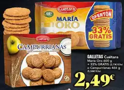 Gadis Cuétara - galletas oferta