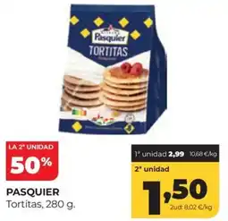 Alimerka Pasquier tortitas oferta