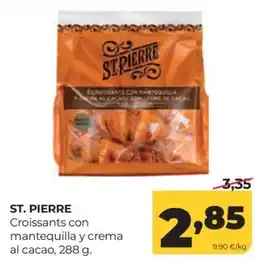 Alimerka St. pierre croissants con mantequilla y crema al cacao oferta