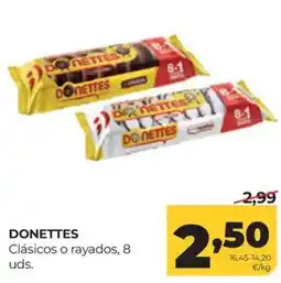 Alimerka Donettes clásicos o rayados oferta