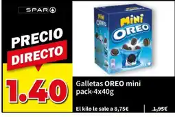 SPAR Oreo mini oferta