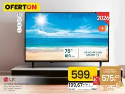 Eroski lg tv nano 75nu850b6la oferta