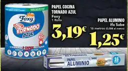 Gadis Foxy - papel cocina tornado azul oferta