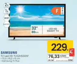 Eroski Samsung tv led hd tu32h5005f oferta