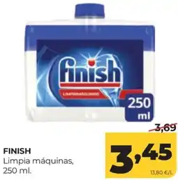 Alimerka Finish limpia máquinas oferta
