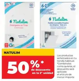 Alimerka Natulim Detergente en Tiras oferta