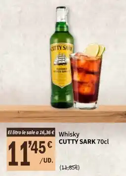 SPAR Whisky Cutty Sark oferta