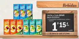 SPAR Leche y fruta SPAR oferta