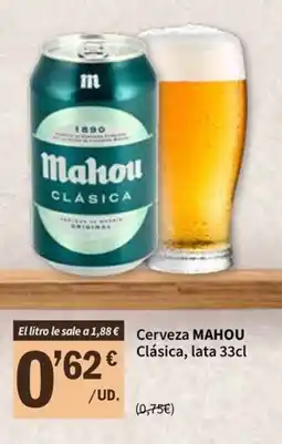 SPAR Mahou Clásica Cerveza oferta