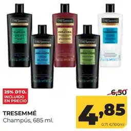 Alimerka Tresemmé champús oferta