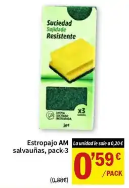 SPAR Estropajo AM salvauñas oferta