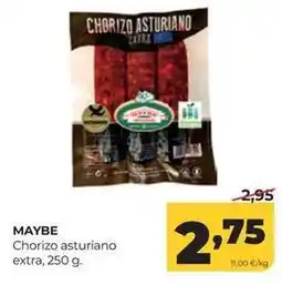 Alimerka Maybe - chorizo asturiano extra oferta