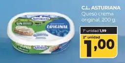 Alimerka C.L. Asturiana queso crema original oferta