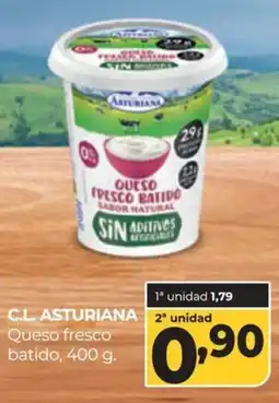 Alimerka C.L. Asturiana queso fresco batido oferta