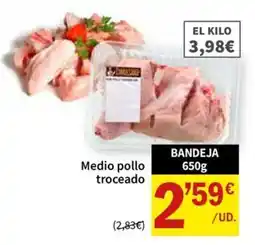 SPAR Medio pollo troceado oferta