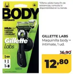 Alimerka Gillette Labs maquinilla body + intimate oferta
