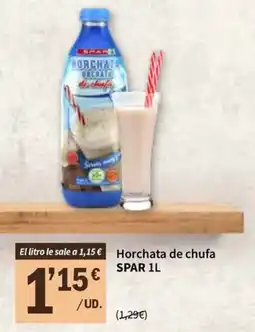 SPAR SPAR horchata de chufa oferta