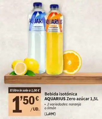 Aquarius Zero azúcar